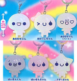 Pukupuku Awawa-chan Koronto Clear Mejirushi Charm [All 6 type set(Full Complete)]