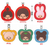 Monchhichi Leather-Like Keychain [All 6 type set(Full Complete)]