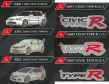 Honda Metal Keychain Part.2 CIVIC TYPE R Edition Vol. 1 [All 6 type set (Full Complete)]