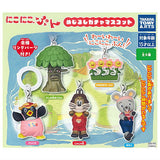 Nikoniko, Pun! Mejirushi Gacha Mascot [All 5 type set(Full Complete)]