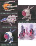 R-TYPE FINAL2 1/180 Dimensional Fighter Collection Vol. 1 [All 5 type set(Full Complete)]