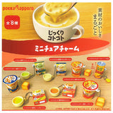 Pokka Sapporo Jikkuri Kotokoto Miniature Charm [All 8 type set (Full Complete)]