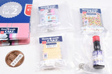 Kyoritsu Foods Miniature Mascot Part 2 [Assorted 4 type set (1.Three-color deco pen (soft type) /2.Mixed color spray/3.Sliced almonds/6.Vanilla essence)]