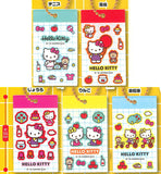 Hello Kitty Sticker-Style Acrylic Keychain [All 5 type set(Full Complete)]
