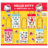 Hello Kitty Sticker-Style Acrylic Keychain [All 5 type set(Full Complete)]