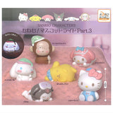 Sanrio Characters Hapidanbui Onemu! Mascot Light Part 3 [All 6 type set(Full Complete)]