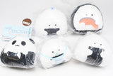 Gyutto Onigiri-san Mini Mascot Plush Toy [All 5 type set(Full Complete)]