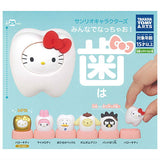 Sanrio Characters Minnadenacchao! Teeth [All 6 type set(Full Complete)]