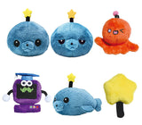 Kyoikubangumi Plush Badge [All 6 type set(Full Complete)]