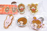 Monchhichi Acrylic Keychain [All 5 type set(Full Complete)]