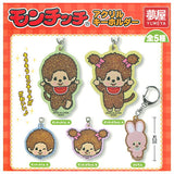 Monchhichi Acrylic Keychain [All 5 type set(Full Complete)]