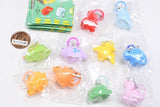Minimini Dinosaur Mejirushi Charm [All 10 type set(Full Complete)]