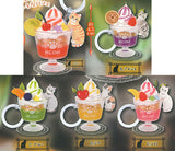 Super Real! Cat Parfait Mejirshi Charm [All 5 type set(Full Complete)]