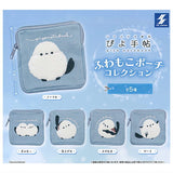 Piyo notebook Shimaenaga Goods Fuwamoko Pouch Collection [All 5 type set(Full Complete)]