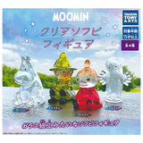 MOOMIN Clear Soft Vinyl Figure [All 4 type set (Full Complete)]