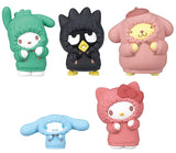 Sanrio Characters Mugyugyu! Hoodie Figure [All 5 type set(Full Complete)]