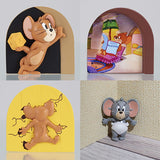Tom and Jerry Jerry to Tuffy gairuoudhi Figure [All 4 type set(Full Complete)]