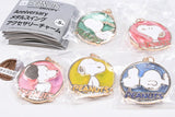 SNOOPY Anniversary Metal Swing Accessory Charm [All 5 type set(Full Complete)]