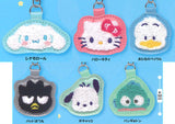 Sanrio Characters Sagara Embroidered Keychain [All 6 type set(Full Complete)]
