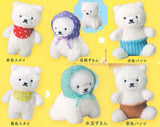 Life with a Polar Bear Baby Polar Bear Stuffed Toy [All 6 type set (Full Complete)]