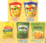 Calbee Miniature Snack stuffed toy vol.2 [All 5 type set (Full Complete)]