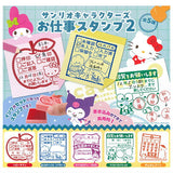 Sanrio Characters Oshigoto Stamp Part.2 [All 5 type set (Full Complete)]