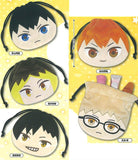 Haikyu!! Fuwafuwa Face Drawstring Bag [All 5 type set (Full Complete)]
