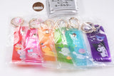 Sanrio Characters Vinyl Keychain with Mini Charm [All 6 type set (Full Complete)]