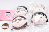 Chibi Maruko-chan Plush Badge [All 4 type set(Full Complete)]