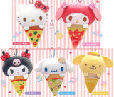 Sanrio Characters Pizza Okurumi Mascot [All 5 type set(Full Complete)]