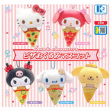 Sanrio Characters Pizza Okurumi Mascot [All 5 type set(Full Complete)]