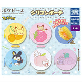 Pokepiece Silicone Pouch [All 5 type set (Full Complete)]