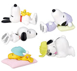 PEANUTS Snoopy Suyasuya Oyasumi Mascot MIX [All 5 type set(Full Complete)]