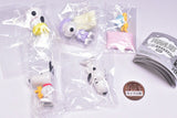 PEANUTS Snoopy Suyasuya Oyasumi Mascot MIX [All 5 type set(Full Complete)]