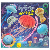 Nature Techni colour MONO Jellyfish Plush Toy [All 5 type set(Full Complete)]