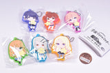Gakuen Idolmaster Mugyumini Rubber Keychain vol.2 [All 6 type set(Full Complete)]