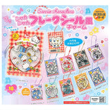 Sanrio Characters Shaka Shaka Flake Sticker-Style Charm [All 10 type set(Full Complete)]