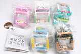 Sound Print sticker machine of those days mascot [All 5 type set(Full Complete)]