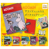 Moomin sacoche nimonaru pouch collection [All 6 type set(Full Complete)]