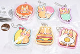 Marumaru Corgi Harapeko Rubber Strap [All 6 type set(Full Complete)]