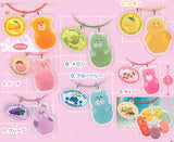 Milky Hug Animal Jelly Acrylic Charm Mascot [All 8 type set(Full Complete)]