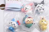 Chiikawa x Sanrio Characters Nariki Figure [All 5 type set(Full Complete)]