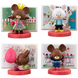 The Bears' School Capsule Story Figure [All 4 type set(Full Complete)]