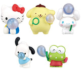 Sanrio Characters Kiratto tondeike Soap Bubbles [All 5 type set (Full Complete)]