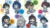 Deformed Rubber! Too Many Losing Heroines! Keychain [All 8 type set (Full Complete)]