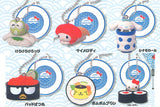 Sanrio Characters Sushi Keychain [All 6 type set(Full Complete)]