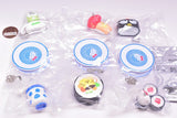 Sanrio Characters Sushi Keychain [All 6 type set(Full Complete)]