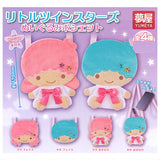 Sanrio Little Twin Stars Plush Pochette [All 4 type set (Full Complete)]