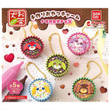 Ochaken Handmade oyatsu charm #Heisei Girls Chocolate [All 5 type set (Full Complete)]