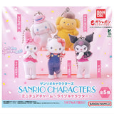 Sanrio Characters Miniature Charm Live Character [All 5 type set(Full Complete)]